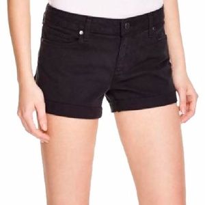 PAIGE Jimmy Jimmy Vintage Black Shorts Size 29